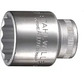 Stahlwille 50 A 3/8 03410024 Dubbel zeskant Dopsleutelinzetstuk 3/8 1/2 (12.5 mm)