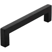 Intersteel | Meubelgreep | Vierkant 12x12x108mm | Boormaat 96mm | Zwart