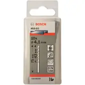 Bosch METAALBOOR HSS-CO, DIN 338, 4,1 X 43 X 75 MM 10X