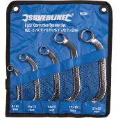 Silverline 5-delige bloksleutel set | 8 - 22 mm - 945235