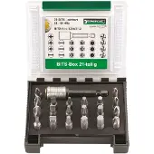 Stahlwille 1204/21-2 BIT-SET IN KUNSTSTOFFBOX 96080122 Bitset