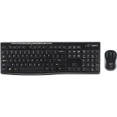 Logitech Wireless Combo MK270 toetsenbord Inclusief muis RF Draadloos QWERTZ Tsjechisch Zwart
