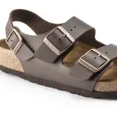 Birkenstock - Milano - Sandalen 39 - Narrow, bruin
