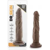 Dr Skin Dr. Skin - Realistische Dildo Met Zuignap 19 cm - Chocolate