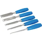 Silverline 5-delige houtbeitel set | 5-delige set - CB19