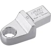 Hazet Insteekringsleutel 6630D-13 · 14 x 18 mm insteekvierkant massief · Buitentwaalfkant tractieprofiel · SW 13 mm
