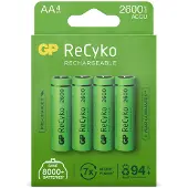 GP Batteries AA-batterijen Oplaadbaar 4 stuks