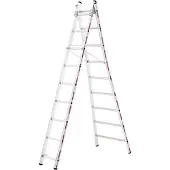 Makita Reformladder 1252 | met uitgebogen bomen | 2x8 sporten - 1201252008