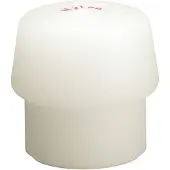 HALDER Kunststofhamerkop | hoofd-d. 50 mm | nylon wit hard | 1 stuk - 3208.050