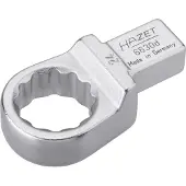 Hazet Insteekringsleutel 6630D-24 · 14 x 18 mm insteekvierkant massief · Buitentwaalfkant tractieprofiel · SW 24 mm