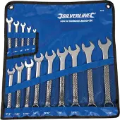 Silverline 14-delige steekringsleutel set | 1/4 - 1-1/4" - SP52