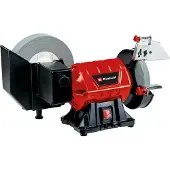 Einhell Elektrische Nat-/Droogslijpmachine TC-WD 200/150 - 250 W - Voor nat en droog bewerken van materialen - Compacte metalen constructie - Incl. natte en droge slijpsteen