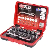 Ks Tools 918.3050 918.3050 Dopsleutelset Metrisch 1/4 (6.3 mm) 31-delig