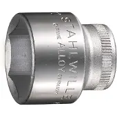Stahlwille 456 18 02110018 Zeskant Dopsleutelinzetstuk 18 mm 3/8 (10 mm)