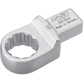 Hazet Insteekringsleutel 6630D-21 · 14 x 18 mm insteekvierkant massief · Buitentwaalfkant tractieprofiel · SW 21 mm