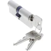 Starx PROFIELCILINDER VERNIKKELD 40/40MM SKG2