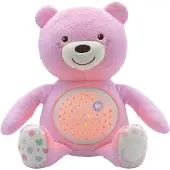 Chicco First Dreams beer met projector - roze