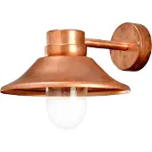 Konstsmide Buitenlamp Vega Wandlamp, PowerLED 1 x 8W / 230V, kleur Koper