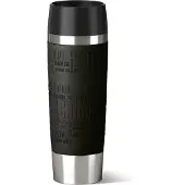 EMSA TRAVEL MUG Grande Zwart, Roestvrijstaal 1stuk(s) kopje & beker