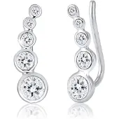 Elli Oorbellen 'Climber' zilver