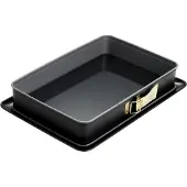 Dr. Oetker grote rechthoekige springvorm met emaille bodem Kreativ - 38 x 25 cm