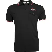Lonsdale Shirt 'Lynton' rood / zwart / wit