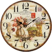 AMS - 9466 - wandklok - Quartz - Analoog