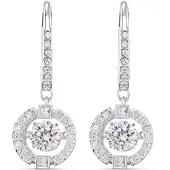 Swarovski Oorbellen 'Una' zilver
