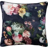 Essenza Sierkussen Fleur Nightblue (50 x 50 cm)