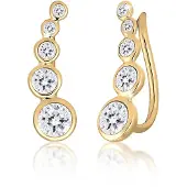 Elli Oorbellen 'Climber' goud