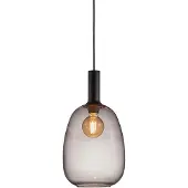 Nordlux Alton 23-hanglamp-E27-smoke glas/zwart