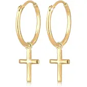 Elli Oorbellen 'Kreuz' goud