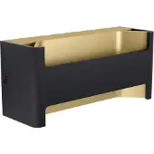 Eglo LED-wandlamp Feloniche, zwart, Woon-/ Eetkamer, Aluminium, Modern, LED wandlamp