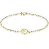 Elli - Armband - Dames Talisman Hanger Elegant in 925 Sterling Zilver - Dames