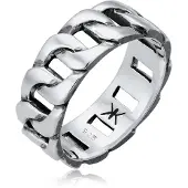 KUZZOI Ring zilver