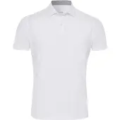 Pure Functional Slim Fit Polo shirt Korte mouw wit