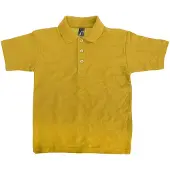 Sols Kinder Unisex Zomer II Pique Polo Shirt (Goud)