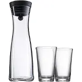 WMF Waterkaraf (set) BASIC 1,0 l met twee waterglazen,