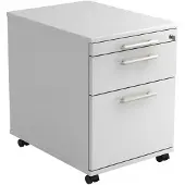 Hjh OFFICE PRO SIGNA AC20 RE - Rolcontainer Wit Hout met ophangsysteem Rail handvat (kunststof)