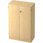Hjh OFFICE PRO SIGNA K 6550 SG - Esdoorn Hoogte van de map | 3 OH met knop (afsluitbaar) Kast