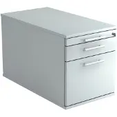 Hjh OFFICE PRO SIGNA TC20 RE - Rolcontainer Grijs Hout met ophangsysteem Rail handvat (kunststof)