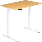 Hjh OFFICE PRO XBHM 12 WW - Beuken 120x80 Tafelhoogte I Elektrisch in hoogte verstelbaar