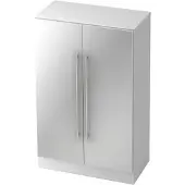 Hjh OFFICE PRO SIGNA G 7550 RE - Hoogte van de map | 3 OH Kast Rail handvat (kunststof) Wit/Zilver