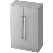 Hjh OFFICE PRO SIGNA G 7550 CE - Grijs Hoogte van de map | 3 OH Kast Chrome metaal handgreep