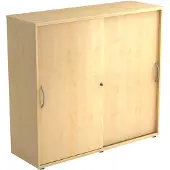 Hjh OFFICE PRO BETA 1753S - Esdoorn Hoogte van de map | 3 OH Schuifwandkast Metalen handgreep