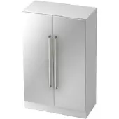 Hjh OFFICE PRO SIGNA G 7550 CE - Hoogte van de map | 3 OH Kast Chrome metaal handgreep Wit/Zilver