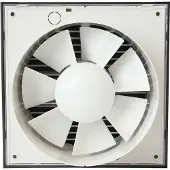 Europlast Badkamer ventilator Ø 150 mm antraciet - design EET150A