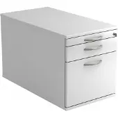 Hjh OFFICE PRO SIGNA TC20 BM - Rolcontainer Wit Hout met ophangsysteem Metalen handgreep