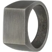 Lucardi Ring zilvergrijs