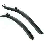 Sks Spatbordset 28 pvc 45mm zw